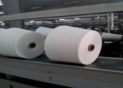 Virgin girado poliéster branco, linha do fio 30s de costura girada do poliéster para fazer malha/que tece