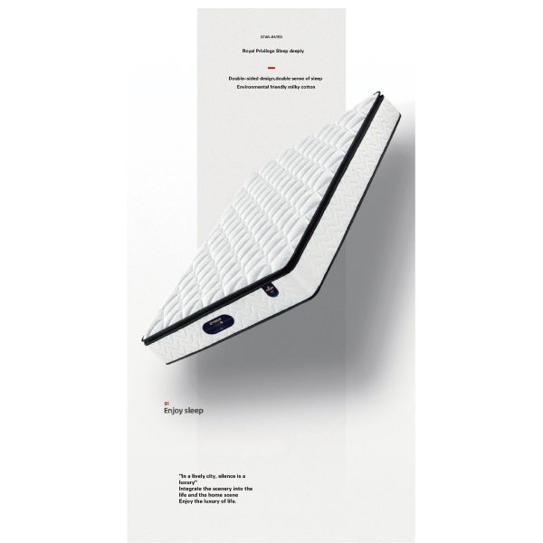 Comfort JOURM Natural Latex Nine-Zone Independent Spring Anti-Mite Dehumidification Technology 3D Mesh Cloth