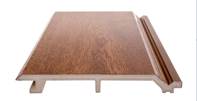 Наружное украшение потолка дерево пластмассовый композит эко ПВХ стеновая облицовка в современном стиле