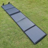 Bolsa plegable solar de 80W resistente al agua Tejido portátil paneles solares de emergencia