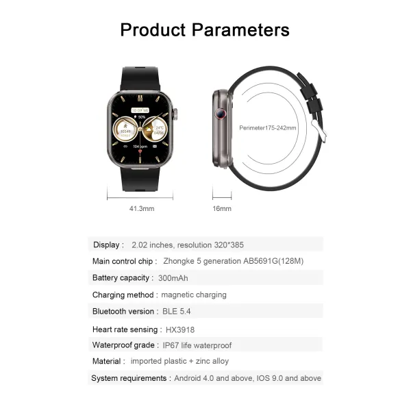 2 In 1 Smart Watch Designed for Everyday with Features Like Fitness Tracking Heart Rate Monitoring