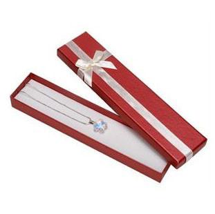 Handcraft Paper Bracelet Jewelry Box Attractive Cover 205x45x25mm Dimension With Lid