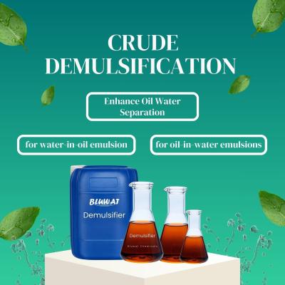 Chinese Exporter & Producer Crude Demulsification Enhance Oil Water Separation Demulsifiers Demulsifying Agents