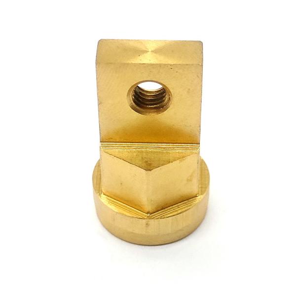 CNC Machining Hex Brass Female Connector Compressed Air Pneumatic Tool Head OEM