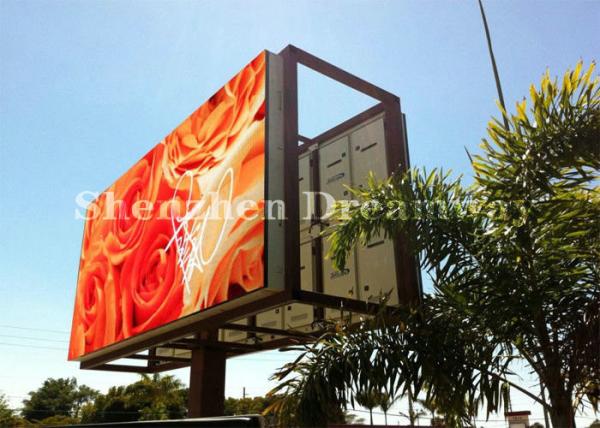 Double Sided Outdoor LED Screen Advertising Billboards P10 RGB High Brightness
