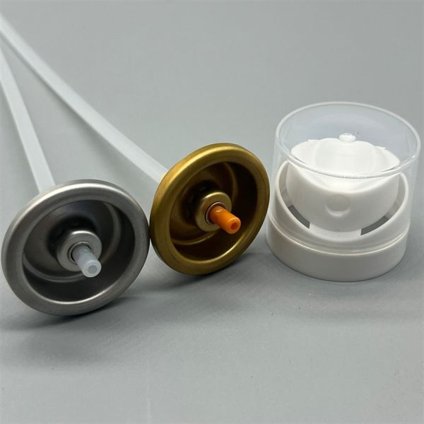 Luxury Gold-Plated Deodorant Body Spray Valve for Premium Fragrance Lines with Silky Mist Technology