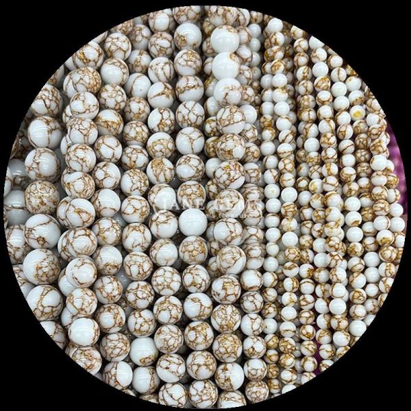 Polished Turquoise Loose Beads for Necklaces and DIY Jewelry