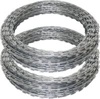 subida anti cubierta PVC del alambre de púas de 0.4mm-0.6m m sometida a un tratamiento térmico