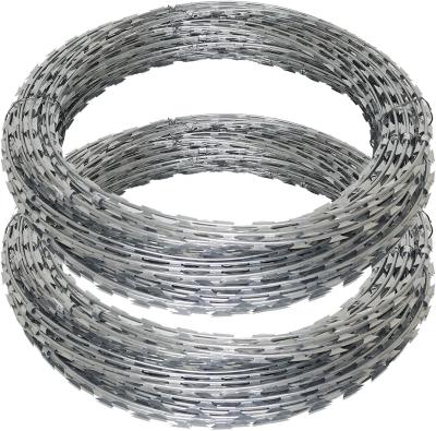 o PVC de 0.4mm-0.6mm revestiu calor da escalada do arame farpado o anti - tratado