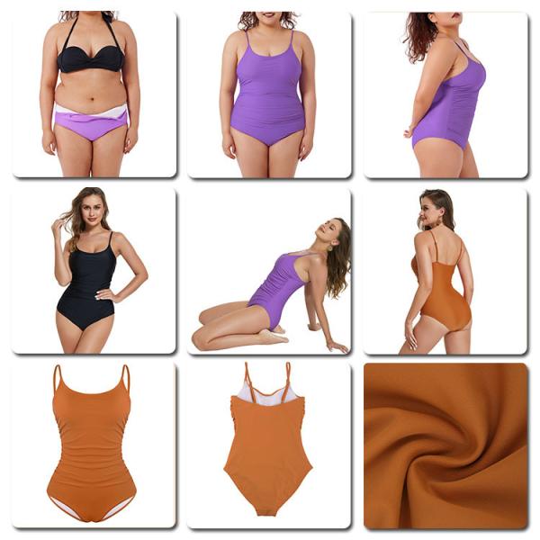 HEXIN One Piece Fitness Swimwear Custom Summer Bikini for Adults' Beachwear