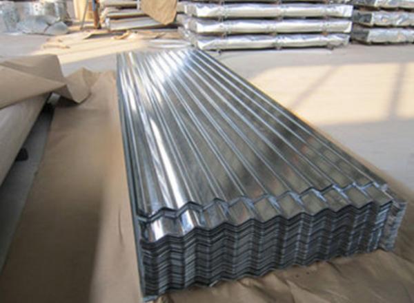 Corrugated Steel Roofing Sheet Z120 DX51D 0.55mm For Warehouses