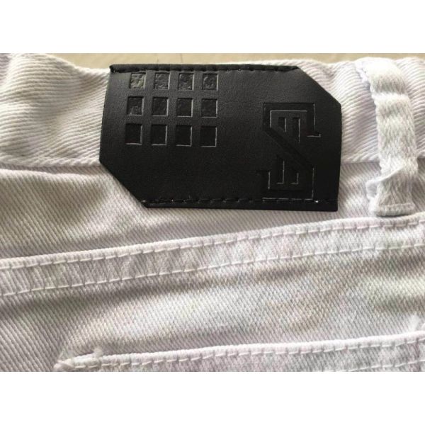 Creamy White Boy's Slim Chino Pants 97% Cotton 3% Spandex