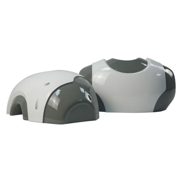 A duplicata Diy do protótipo do molde do silicone do robô do ABS limpa a elevada precisão da carcaça