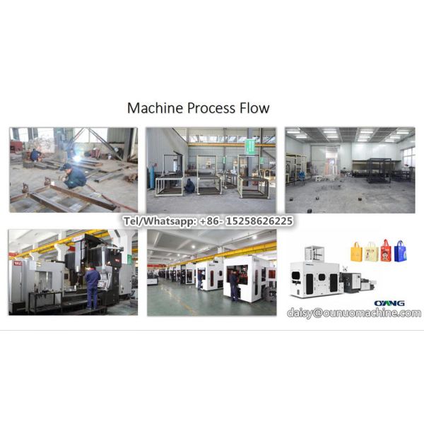 ONL-XB700 Non Woven Bag Making Machine with auto handle attached