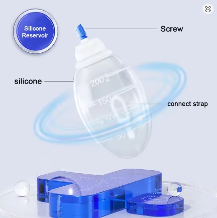Silicone Drainage System Medical Silicone Negative Pressure Ball Drainage Tube Veterinary Equipment Pet Surgical Instruments