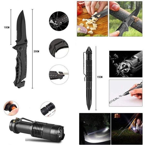 New Arrival Survival Kit Gear Outdoor Emergency And Equipment Life Saving Medical Rescue Bag