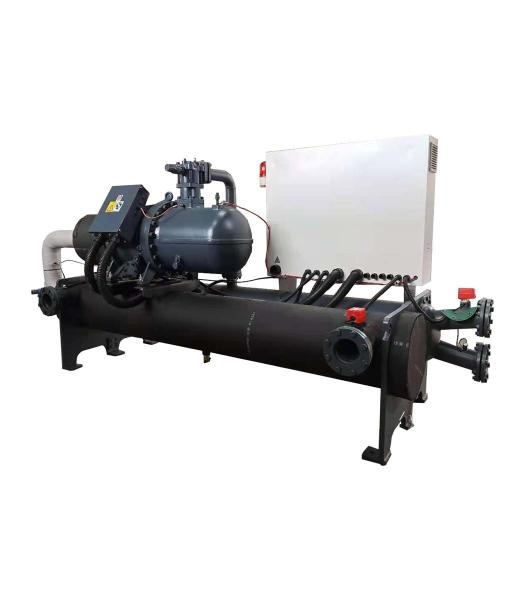 340HP 340Kw/Hr Water Cooled Screw Chiller With Semi Hermetic Screw