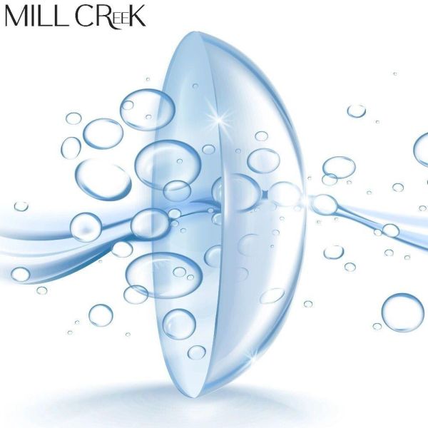 MILLCREEK Bandage Contact Lenses with 40% Water Content 14.5mm Diameter for Yearly Therapeutic Use