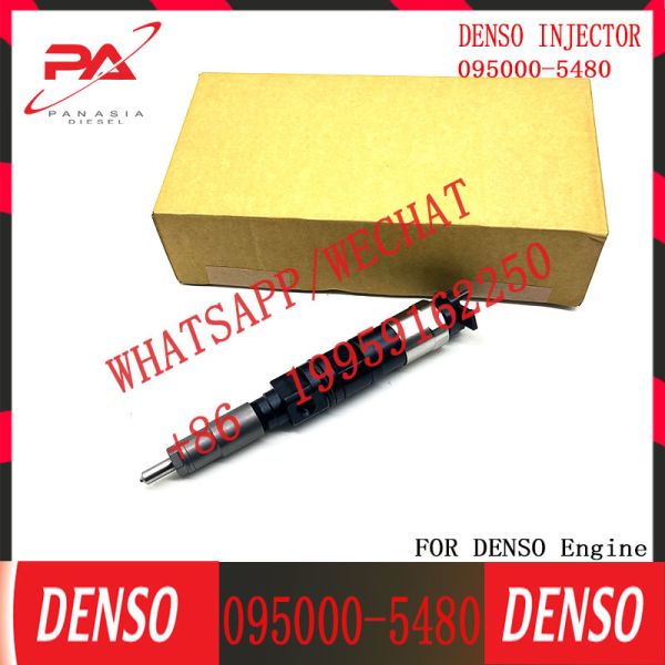 Inyector de combustible diésel de tren común 095000-5480 para el tractor 6045 RE520240 RE520333