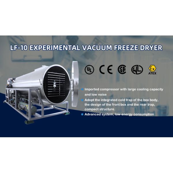 Сушильщик замораживания автоматического питания SUS304 коммерчески Lyophilizers масштаба промышленный