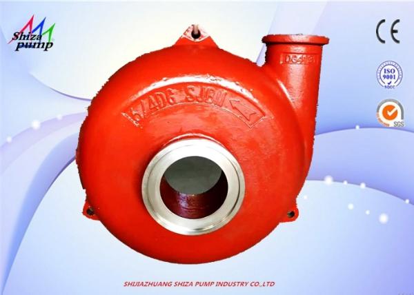 6 / 4D - G Dredge Sand Pumping Equipment Chrome Alloy Centrifugal Horizontal Pump