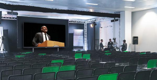 2K 4K HD Led TV Panel 135 163 216 Big Led TV Screen For Office Meeting