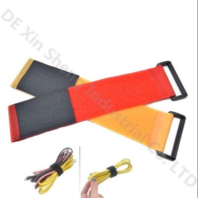 Correias feitas sob encomenda do prendedor de Velcro da etiqueta, correias curtos industriais de Velcro de 2 polegadas