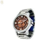 Nouvelle montre de luxe en quartz imperméable à l' eau avec bande en acier inoxydable