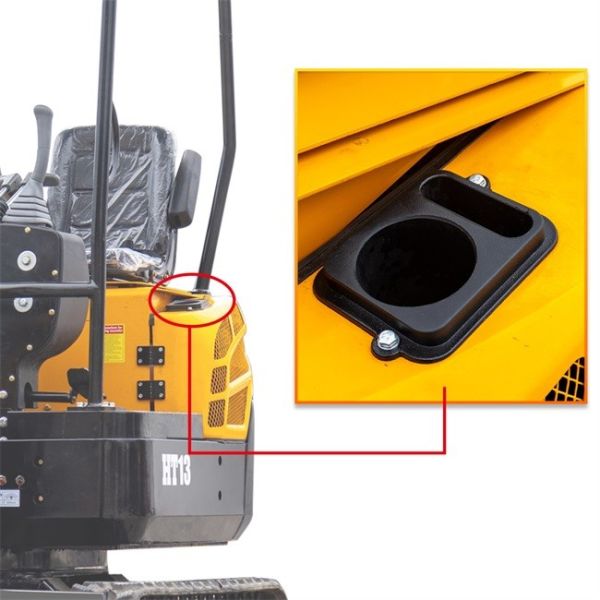 экскаватор максимальной высоты 2100mm Hightop мини с шириной 990mm верхней