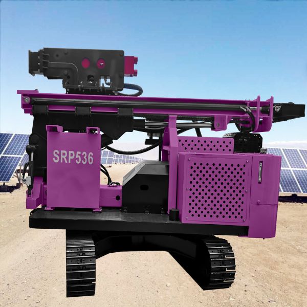 Solar Pile Driver Hydraulic Pile Driving Equipment Crawler Screw Pile Driver Machine