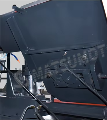 GSK4240 CNC Metal Cutting Band Saw Machine High Precision Tension Adjustment