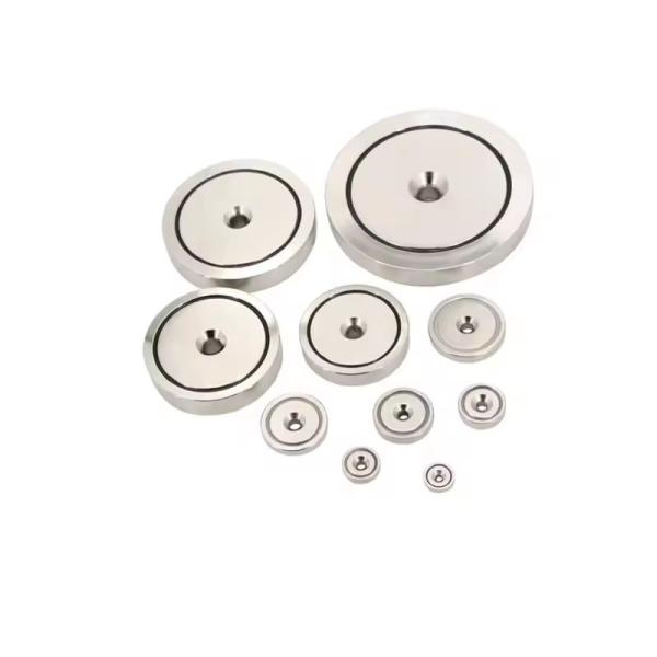 High Quality Neodymium NdFeB Magnet With Counter Bore Type B Magnet Pot N52
