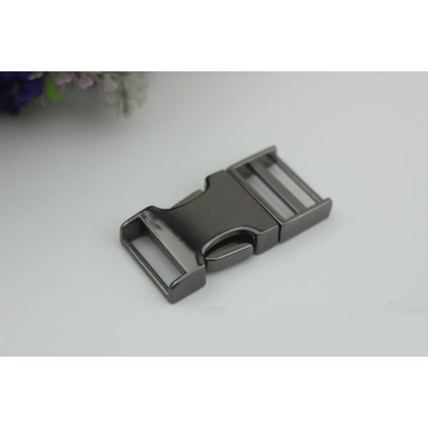 High Quality Zinc Alloy Light Gold 3/4 Inch Quickly Release Metal Buckles For Dog Collar