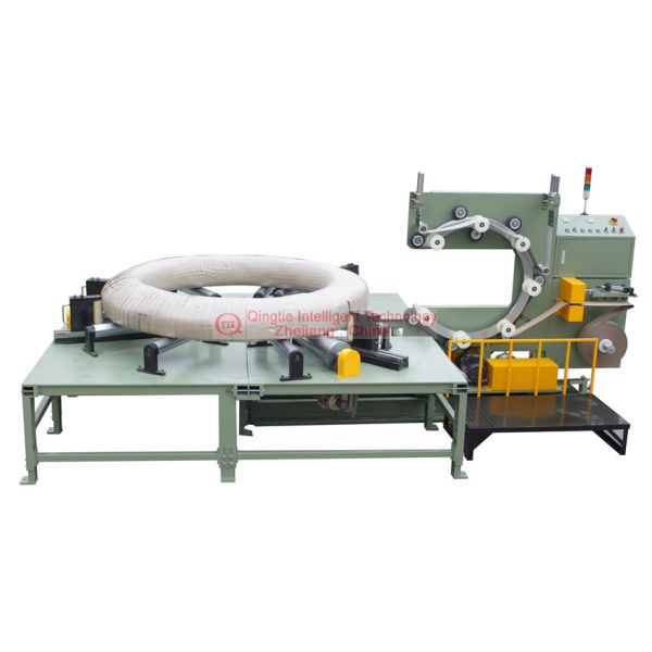 High Speed Steel Wire Coil Packing Machine Stable Performance With Labeling Function
