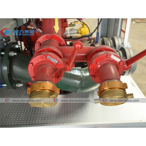 Camion sec de lutte contre l'incendie de poudre de la roue 12m3 d'ISUZU GIGA 6X4 10