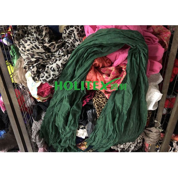 Top Grade Second Hand Scarves American Style Cotton Material For All Seasons