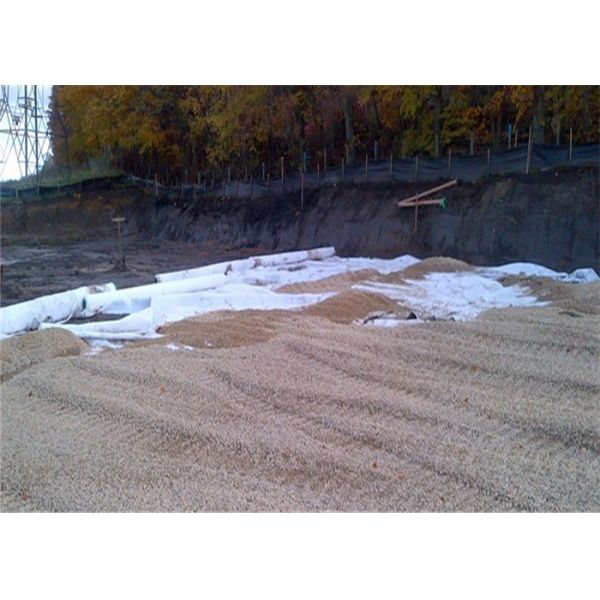 Environmental Protection 1.7mm 200g Non Woven Polyester Geotextile