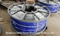 la preuve de pression de 92.5kN 10mm a isolé le câble métallique en nylon