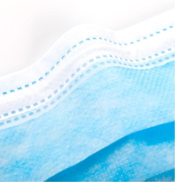 Protective Disposable Non Woven Face Mask , Unisex Prevent Anti Bacteria Safety