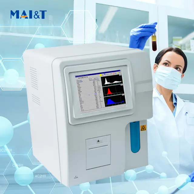 Máquina humana del CBC de la hematología de 240 V del analizador del hospital automático del laboratorio