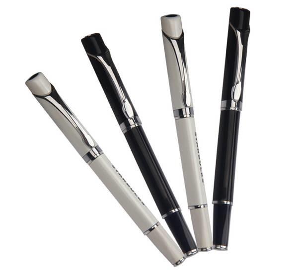 High Quality Twist Silver Metal Corporate Executive Ball Pen Set