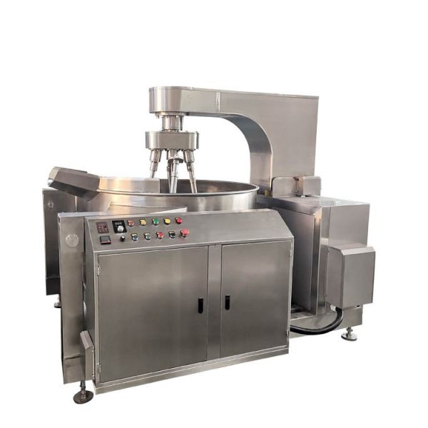 Jacketed Steam Kettle Food Cooking Mixer Machine Easy Operate Cooking Equipment for Red