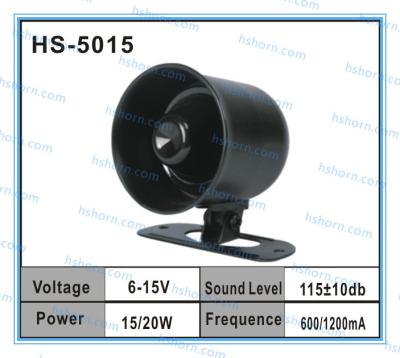 20W electronic siren Popular 12V car alarm siren(HS-5015)