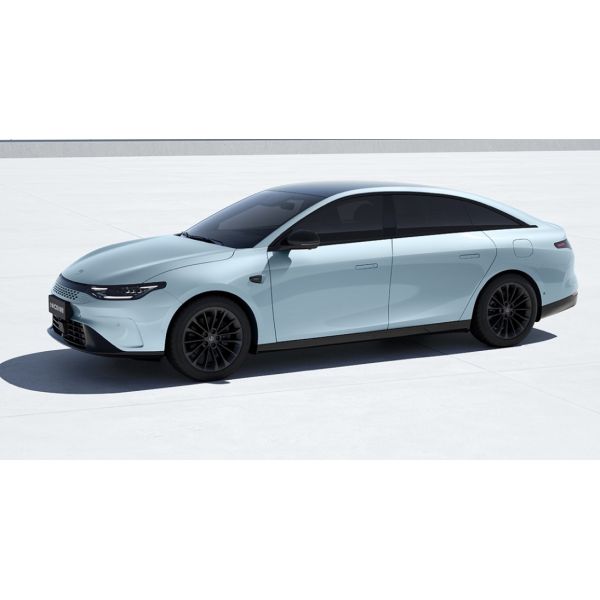 Ling Pao C01 Pure Electric Blue 316KM Battery Life -Made Extended-Range Energy Vehicle