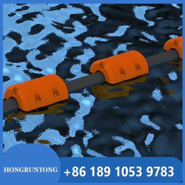 Industrial Hose Floats Reliable Buoyancy Tough PE Material Abrasion Resistant