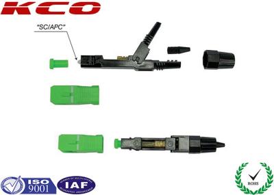 campo - conector instalável da fibra óptica