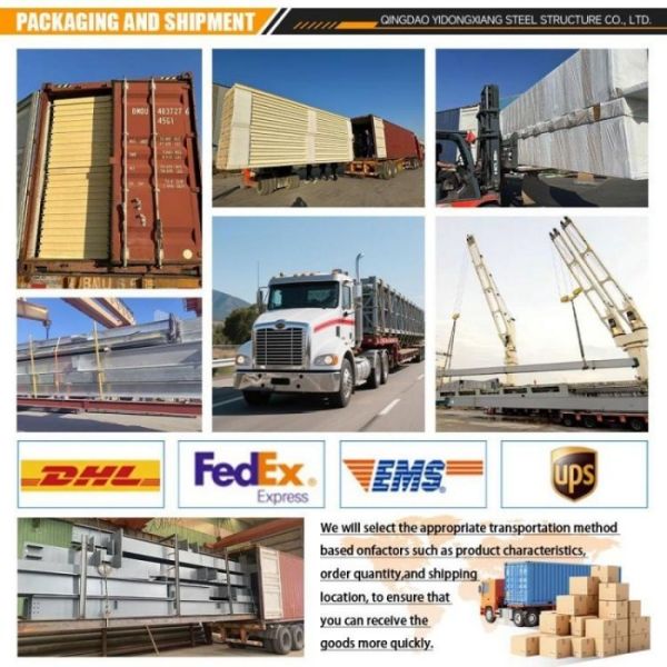 Customizable Steel Frame Building 35-65 sqm Modular Construction