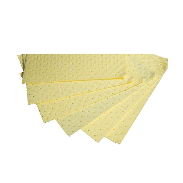 Strong Acid Resistant Chemical Pads With Quick Absorption