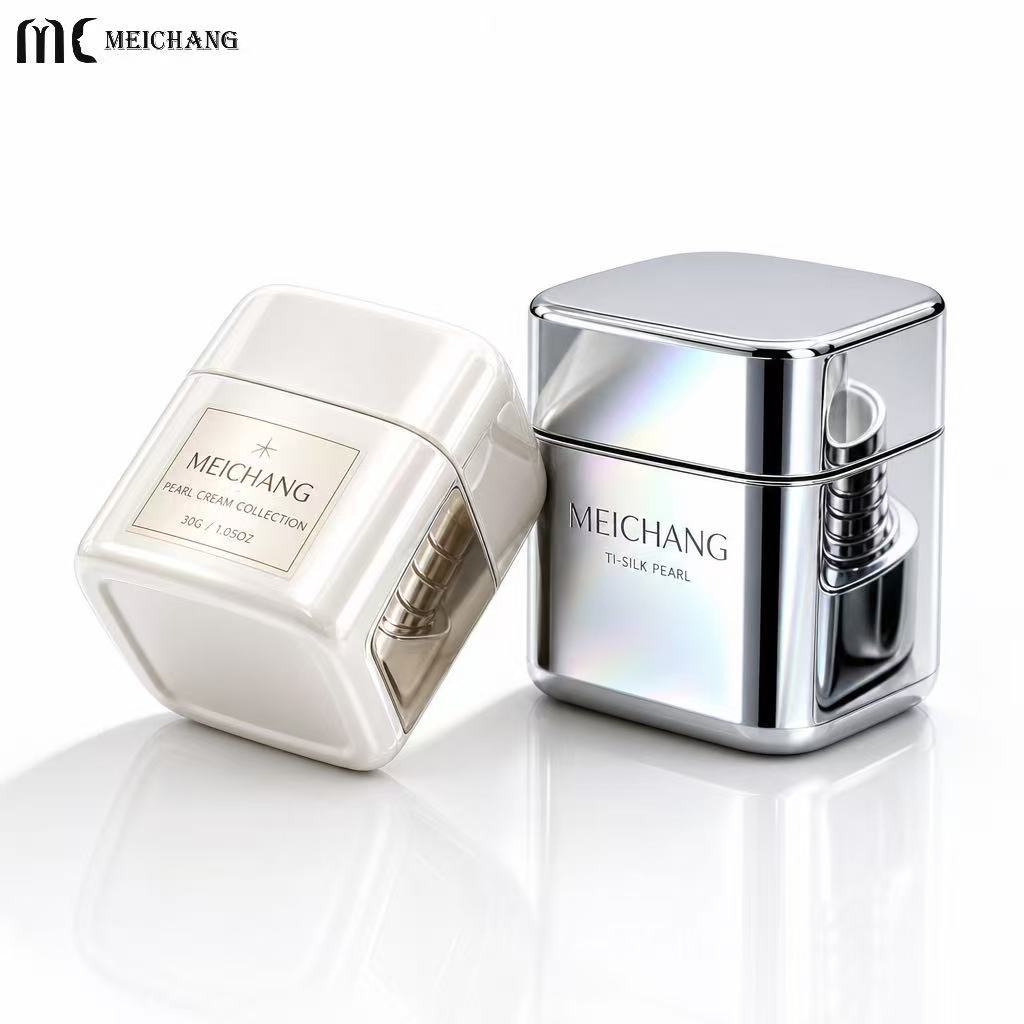 30g 50g Square PET Cream Jar with Wide Mouth(MC-P-567)