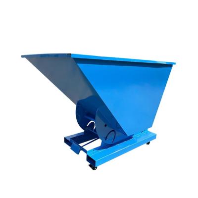 Réservoir de décharges de déchets en acier et en métal
